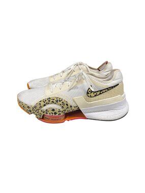Nike Air Zoom SuperRep 3 Training Shoes Leopard Print Beige/White US 9.5